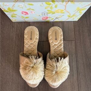 Birdies Gold Slip-On Shoes